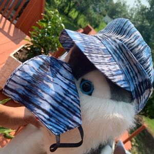 Face mask with matching headset